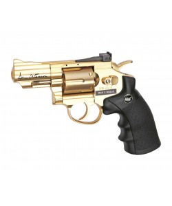 Пневматический револьвер ASG Dan Wesson 2.5” Gold