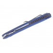 Нож складной Steel Will C22-1BL Cutjack (синяя рукоять) - фото № 4