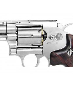 Страйкбольный револьвер G&G G734 SV (8”, Silver) (CO2-734-PST-SNB-NCM)
