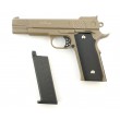 Страйкбольный пистолет Galaxy G.20D (Browning HP) песочный - фото № 4