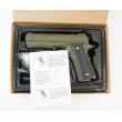 Страйкбольный пистолет Galaxy G.25G (Colt 1911 Rail) зеленый - фото № 3