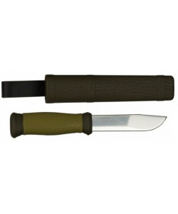 Нож туристический Morakniv Outdoor Mora 2000, нерж. сталь, клинок 109 мм, зеленый