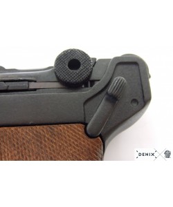Макет пистолет Luger Parabellum P08, артиллерийский, дерев. рукоять (Германия, 1917 г.) DE-M-1145