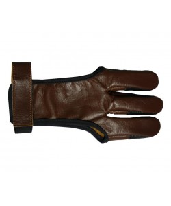 Напальчник традиционный коричневый (кожа)