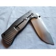 Нож складной LionSteel SR-1 Aluminium SR1A BS - фото № 5
