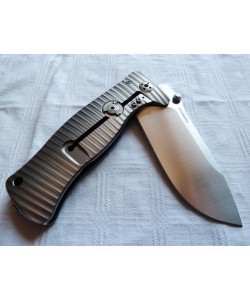 Нож складной LionSteel SR-1 Aluminium SR1A BS