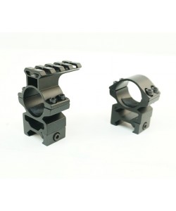 Кольца 25,4 мм на Weaver, 1 кольцо с Weaver наверху (P24-0134)