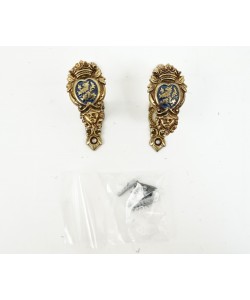 Крепление настенное «Геральдика-Лев», латунь (DE-23-L)