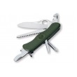 Нож складной Victorinox Military One Hand 0.8461.MW4DE (111 мм, зеленый) - фото № 1