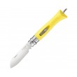 Нож складной Opinel Specialists DIY №09, клинок 8 см, желтый, сменные биты - фото № 1