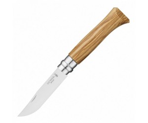 Нож складной Opinel Tradition Luxury №08, клинок 8,5 см, нерж. сталь, рукоять олива