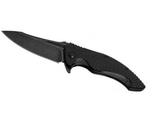 Нож складной Brous T4 Flipper Black G-10 (Acid Stonewash Blade)