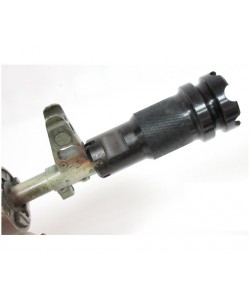 Пламегаситель-дожигатель ”РУСИЧ 14” на оружие тип АКМ,208/209, ВПО133/136, резьба М14х1 левая, сталь-дюралюминий, черн.