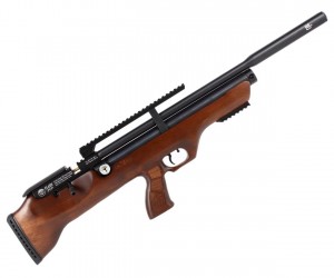 Пневматическая винтовка Hatsan Flashpup-W QE (дерево, PCP, модератор, ★3 Дж) 6,35 мм