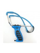 Рогатка Man Kung MK-SL08, с магазином (синяя)