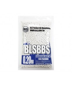 Шары для страйкбола BLS 0,20 г, 5000 штук (1 кг, белые) 1KG-H2