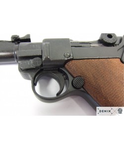 Макет пистолет Luger Parabellum P08, артиллерийский, дерев. рукоять (Германия, 1917 г.) DE-M-1145