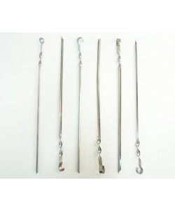 Шампур угловой, длина 450 мм (6 штук)