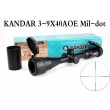 Оптический прицел Kandar 3-9x40 AOME, Mil-Dot, подсветка - фото № 10