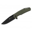 Нож складной Steel Will F30-33 Tenet (черное лезвие, зеленая рук.) - фото № 1