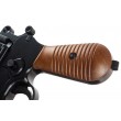 Страйкбольный пистолет WE Mauser 712 Black, кобура-приклад, длинный магазин - фото № 16