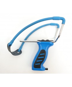 Рогатка Man Kung MK-SL08, с магазином (синяя)