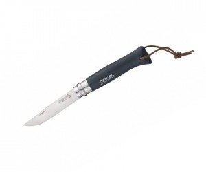 Нож складной Opinel Tradition Colored №08, 8,5 см, нерж. сталь, рукоять граб, серый