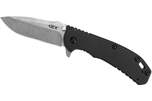 Нож полуавтоматический Zero Tolerance Hinderer Assisted Carbon Fiber K0566CF