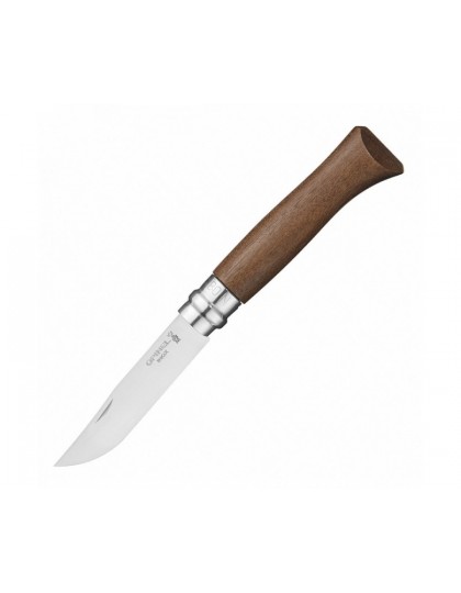 Нож складной Opinel Tradition Luxury №08, клинок 8,5 см, нерж. сталь, рукоять орех