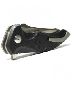 Нож складной Brous T4 Flipper Black G-10 (Acid Stonewash Blade)