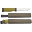 Нож туристический Morakniv Outdoor Mora 2000, нерж. сталь, клинок 109 мм, зеленый - фото № 5