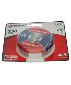 Пули для пневматики Crosman Destroyer 4,5 мм, 0,51 г (250 штук)