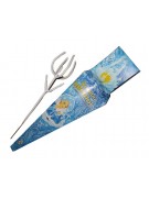 Свеча бенгальская фигурная объемная «Зимний цветок» 485 мм