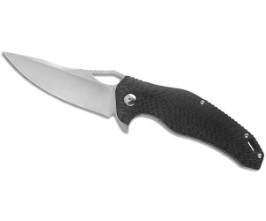 Нож складной Brous VR-71 Flipper Carbon Fiber (Satin Blade)