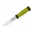 Нож туристический Morakniv Outdoor Mora 2000, нерж. сталь, клинок 109 мм, зеленый - фото № 1