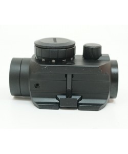 Коллиматорный прицел Target Optic 1x22, закрытый, красная точка, на Weaver