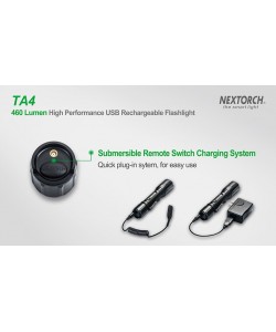 Фонарь аккумуляторный NexTORCH TA4 светодиодный