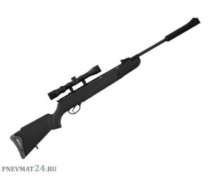 Пневматическая винтовка Hatsan 85 Sniper (пластик, сошки) 4,5 мм