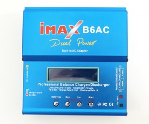 Универсальное зарядное устройство iMax B6AC с адаптером
