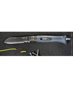 Нож складной Opinel Specialists DIY №09, клинок 8 см, серый, сменные биты