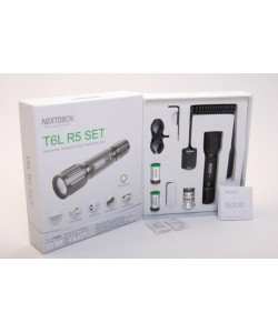 Комплект - фонарь тактический NexTORCH T6L с выносной кнопкой (T6L R5 SET)