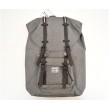 Рюкзак Herschel Little America Backpack 17L, серый с каучуковыми пряжками - фото № 1