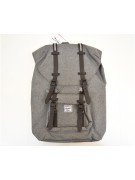 Рюкзак Herschel Little America Backpack 17L, серый с каучуковыми пряжками
