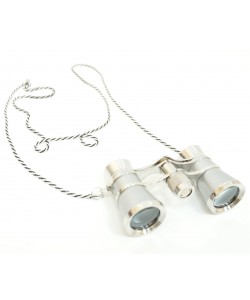 Бинокль театральный БТ 3x25 Roof (серебро)