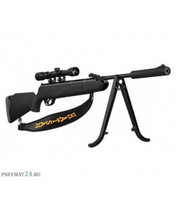 Пневматическая винтовка Hatsan 85 Sniper (пластик, сошки) 4,5 мм