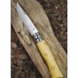 Нож складной Opinel Tradition Nature №07, 8 см, рукоять самшит, рис. звезды - фото № 2