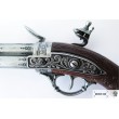 Макет пистолет кремневый трехдульный (Франция, XVIII век) DE-1306 - фото № 5