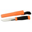 Нож туристический Morakniv Outdoor Mora 2000, нерж. сталь, клинок 109 мм, оранжевый - фото № 3