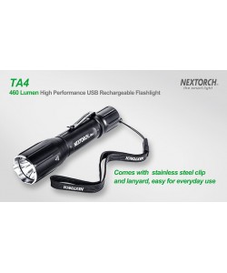 Фонарь аккумуляторный NexTORCH TA4 светодиодный