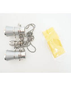 Бинокль театральный БТ 3x25 Roof (серебро)